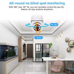 دوربین امنیتی 360 درجه پانوراما مدل Infrared