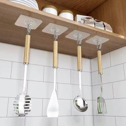آویز چسبی قلاب دار وارداتی بسته 4 عددی
